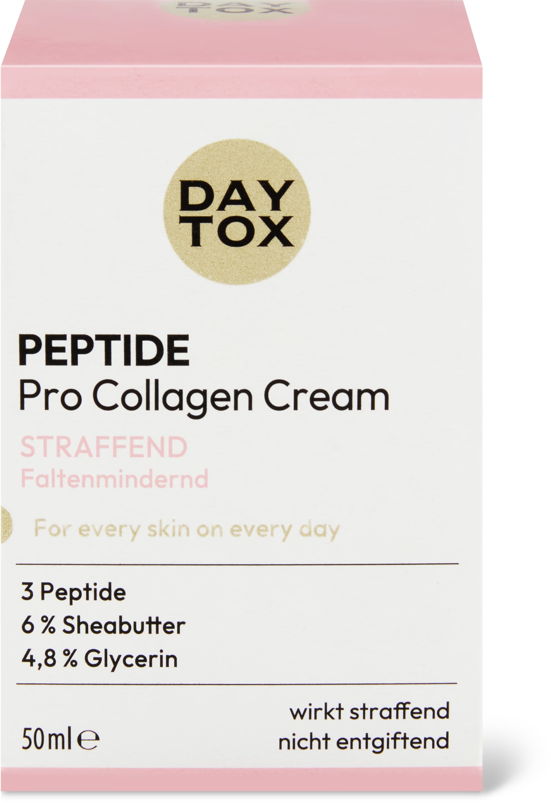 Peptide Pro Collagen Cream SPF30 3 Peptide, Glycerin, Panthenol